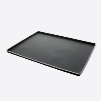 Lékué Non Spill bakmat uit silicone zwart 40x30x1.2cm